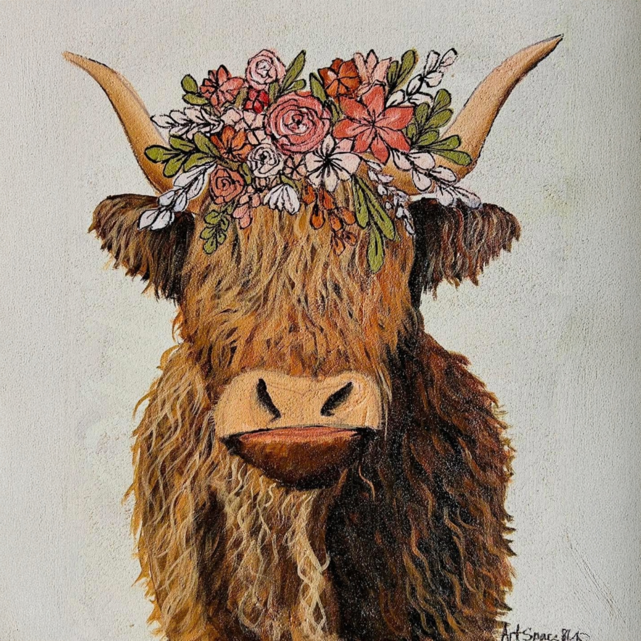 Highland Cow Print 